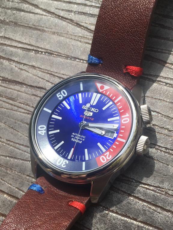 Seiko 5 top dual crown
