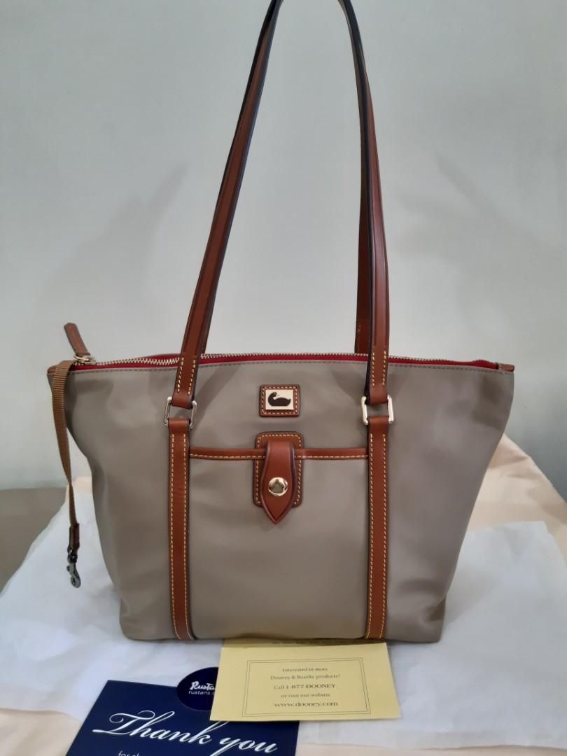 Dooney and bourke zip tote on sale