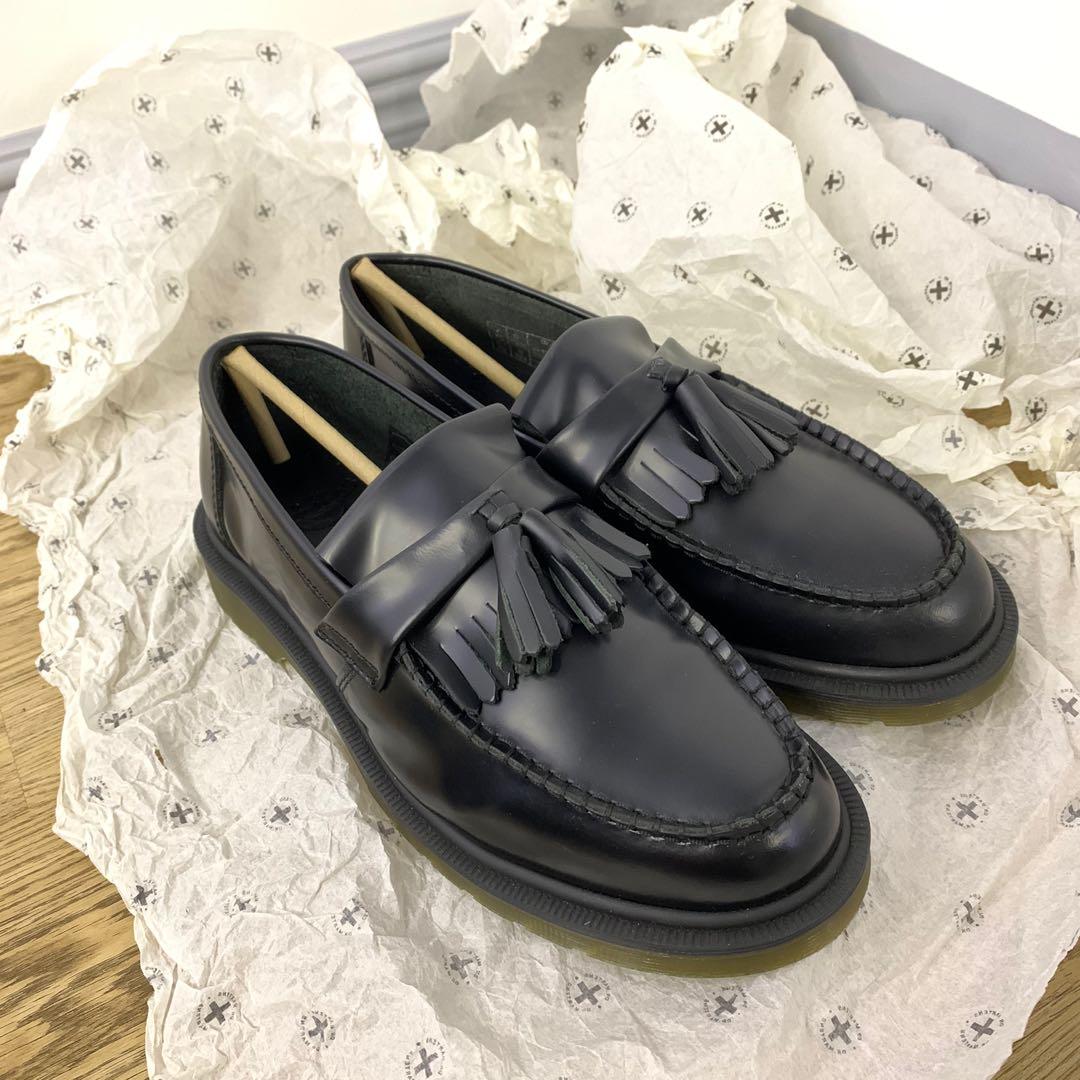 Dr. Martens Adrian Smooth Leather Tassel Loafers, Men's Fashion ...