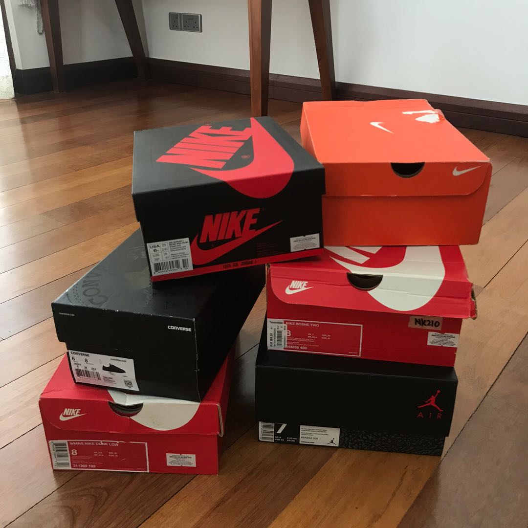 Empty Nike Jordan Shoe Box, Men's 