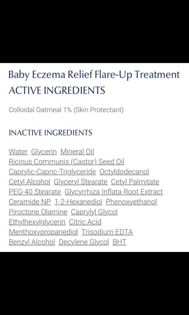 Eucerin baby eczema relief flareup treatment, Babies & Kids, Nursing