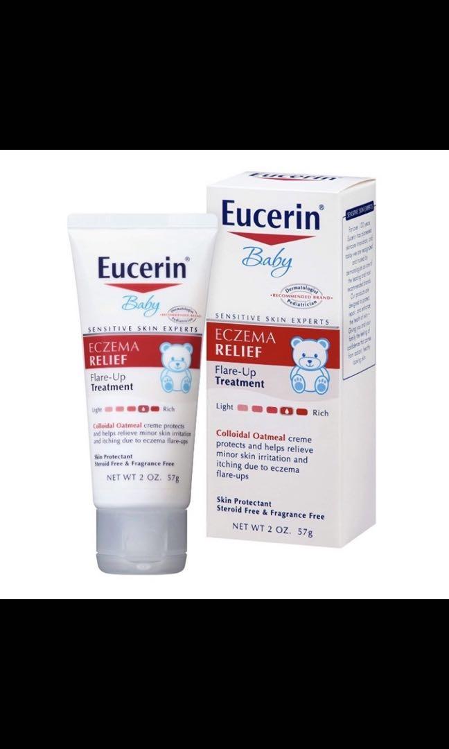 Eucerin baby eczema relief flareup treatment, Babies & Kids, Nursing