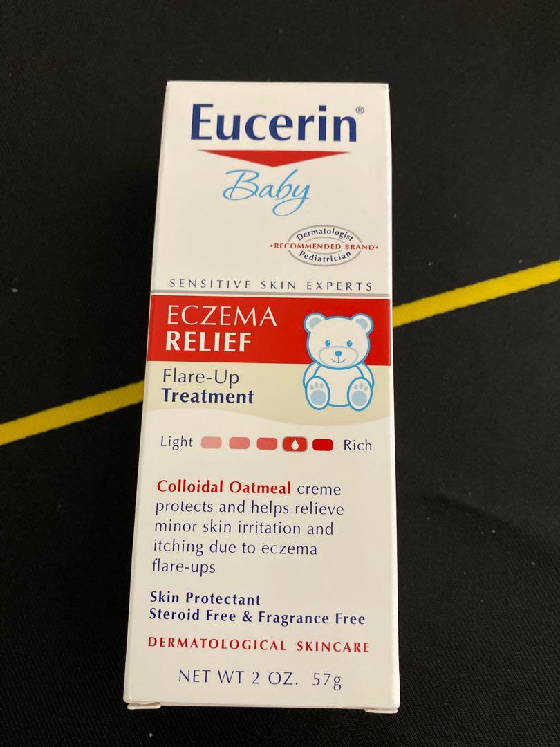 Eucerin baby eczema relief flareup treatment, Babies & Kids, Nursing
