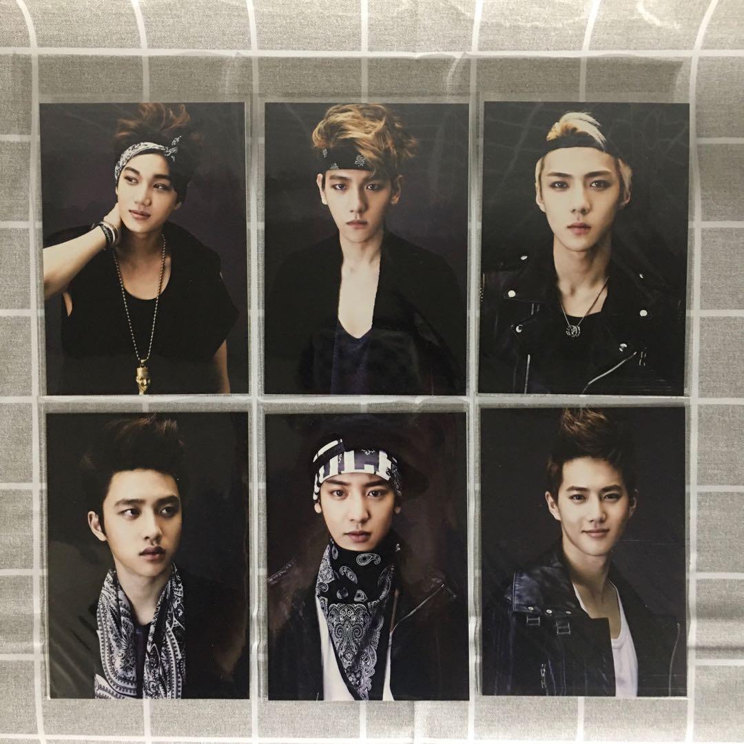 Exo 12人照片狼與美女wolf 韓國偶像在旋轉拍賣 Exo 12人照片狼與美女wolf 韓國偶像在旋轉拍賣