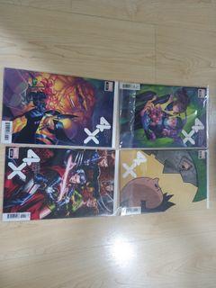 X-Men & Fantastic Four #1-4