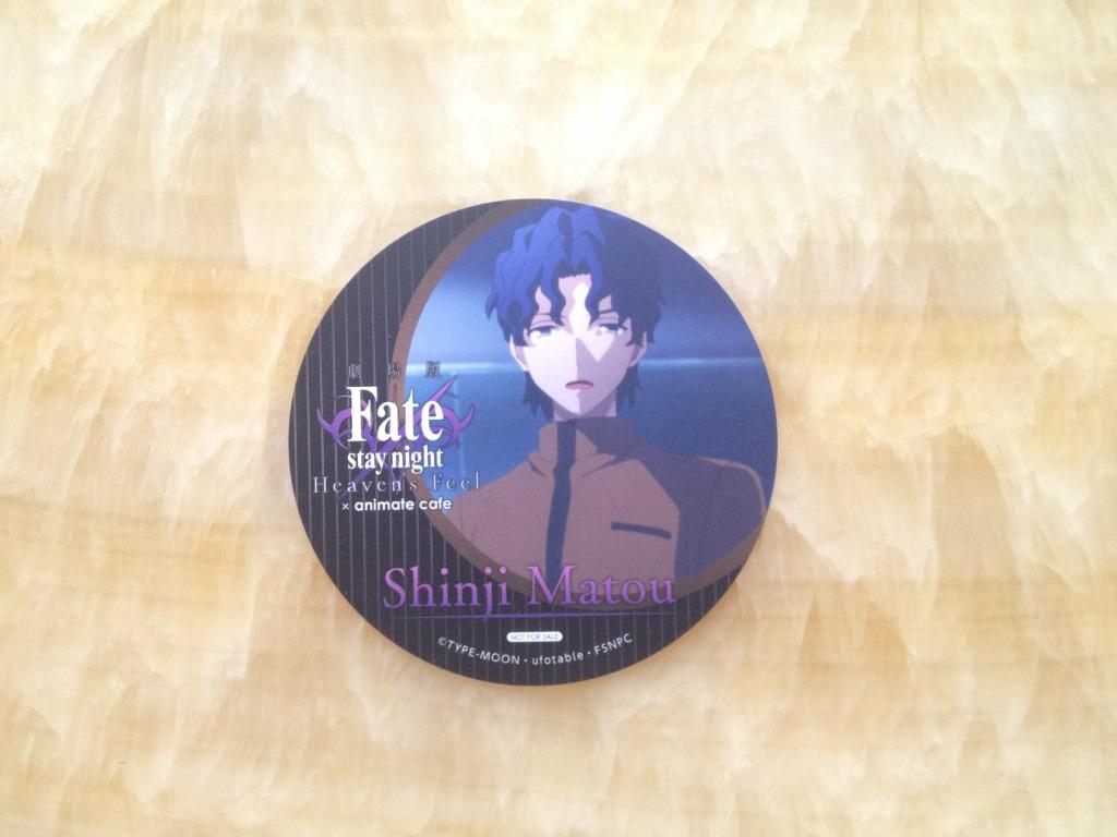 Fate Stay Night Unlimited Blade Works X Youme Cafe 間桐慎二杯墊 玩具 遊戲類 其他 Carousell