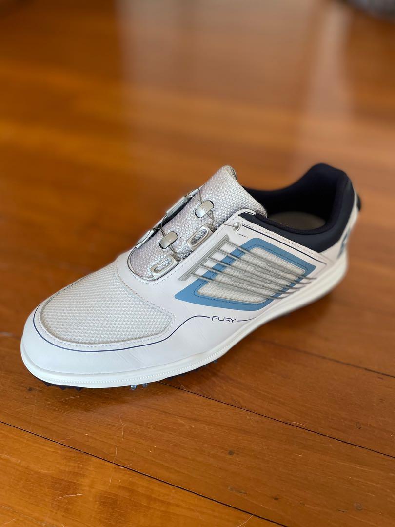 Footjoy Fury BOA White Blue US10.5 EW BNIB Women s Fashion