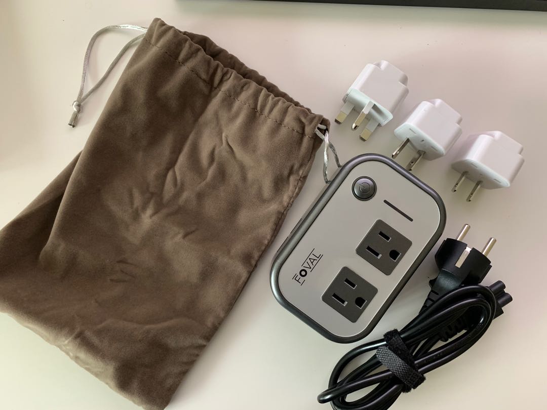 Foval Power Step Down 220V to 110V use for US appliances overseas, TV