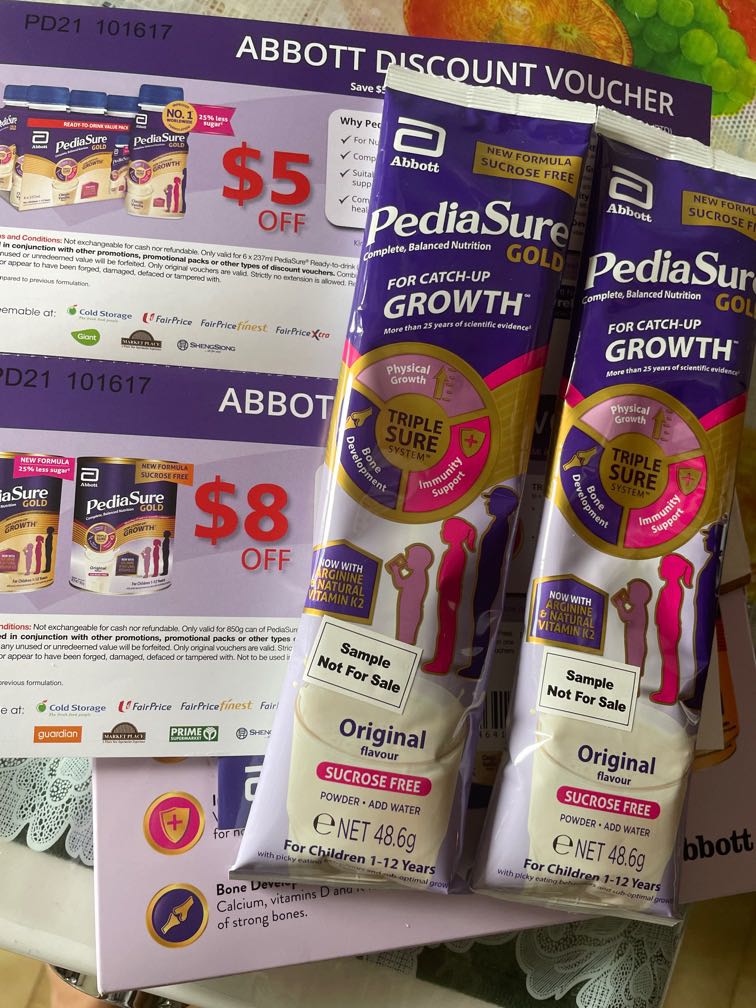 Free Pediasure milk sample original, Babies & Kids, Nursing & Feeding