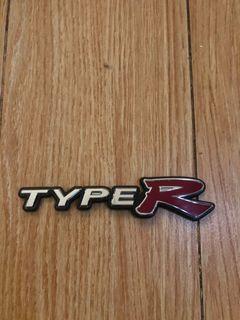 FS: Honda Type R Emblem