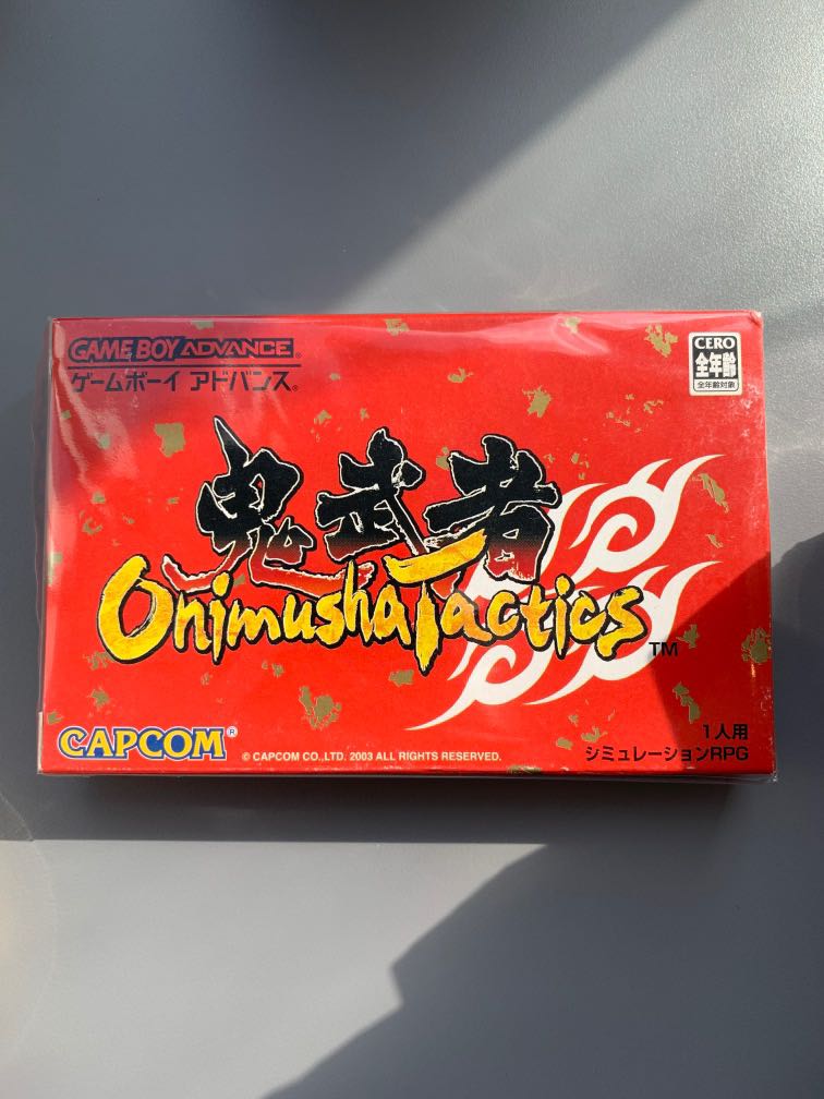 Gba 鬼武者tactics Onimusha Tactics 電子遊戲 電子遊戲 Playstation Carousell