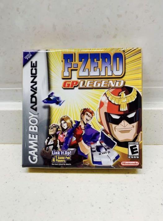 GBA F-Zero GP Legend 美版, 電子遊戲, 遊戲機配件, 遊戲禮物卡及帳戶