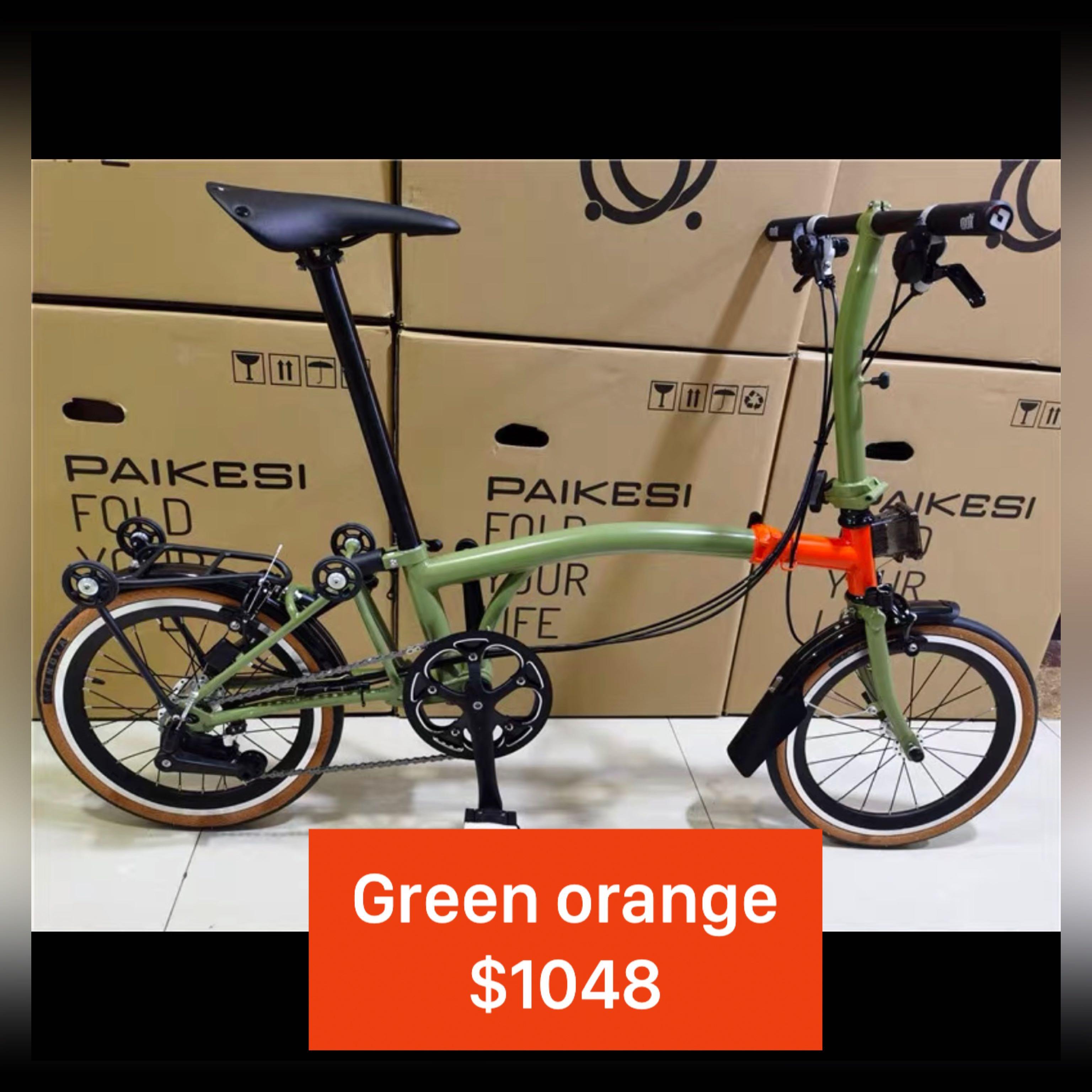 Gen 4 Pikes Folding Bike 16 inch M Bar
