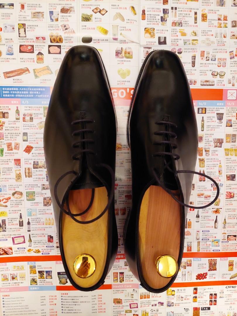 George Cleverley Alan 3 Whole Cut Leather Oxford Shoes