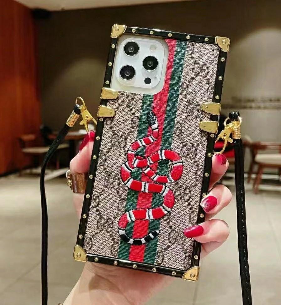 Gucci iPhone 11 12 Pro Max Eye Trunk Case Tpu Cover