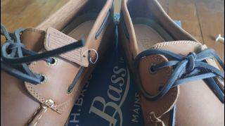 GH Bass and Co Boaters Boat Shoes Topsiders Caramel Not Sperry Not Sebago