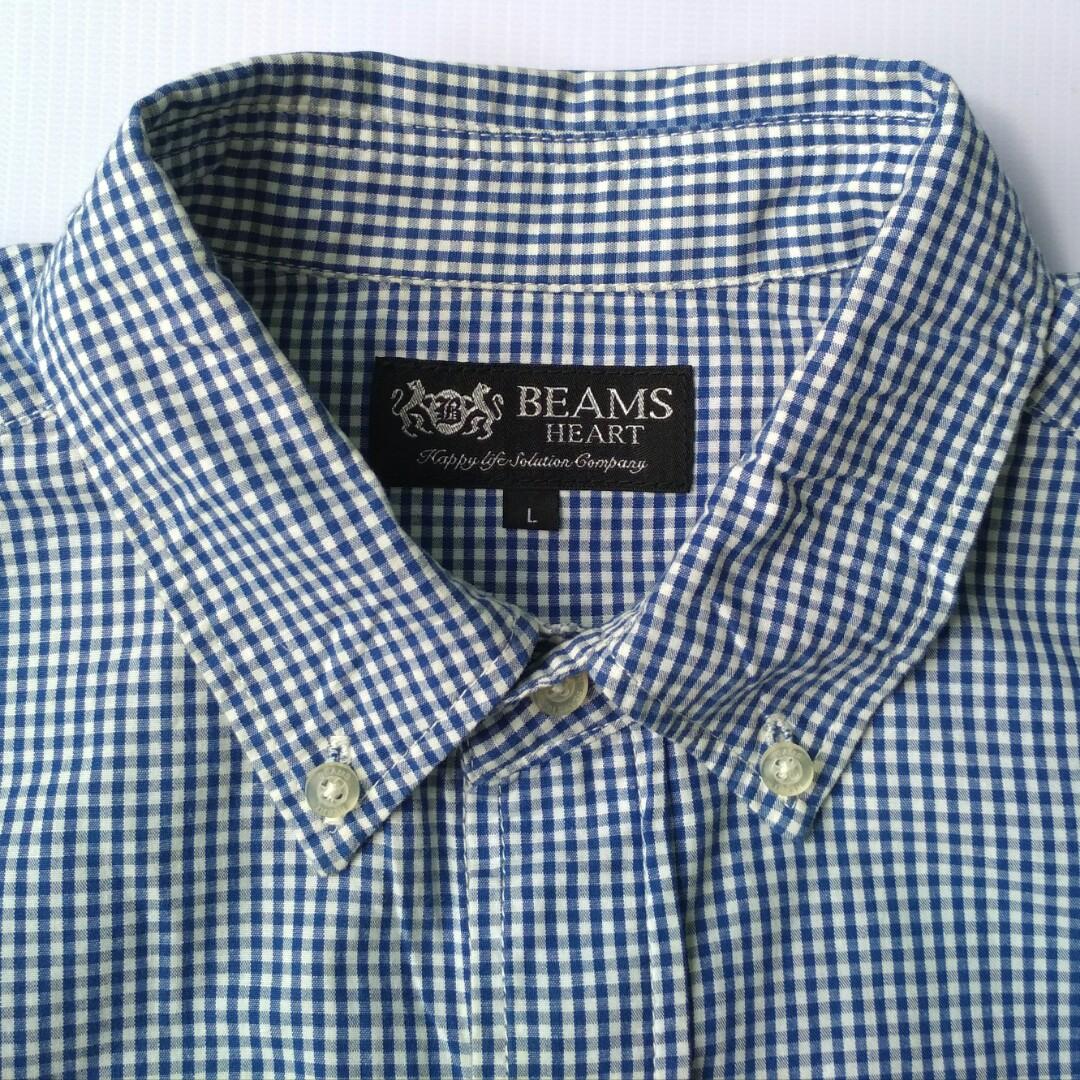 Kemeja Casual - Kemeja Beams Heart 