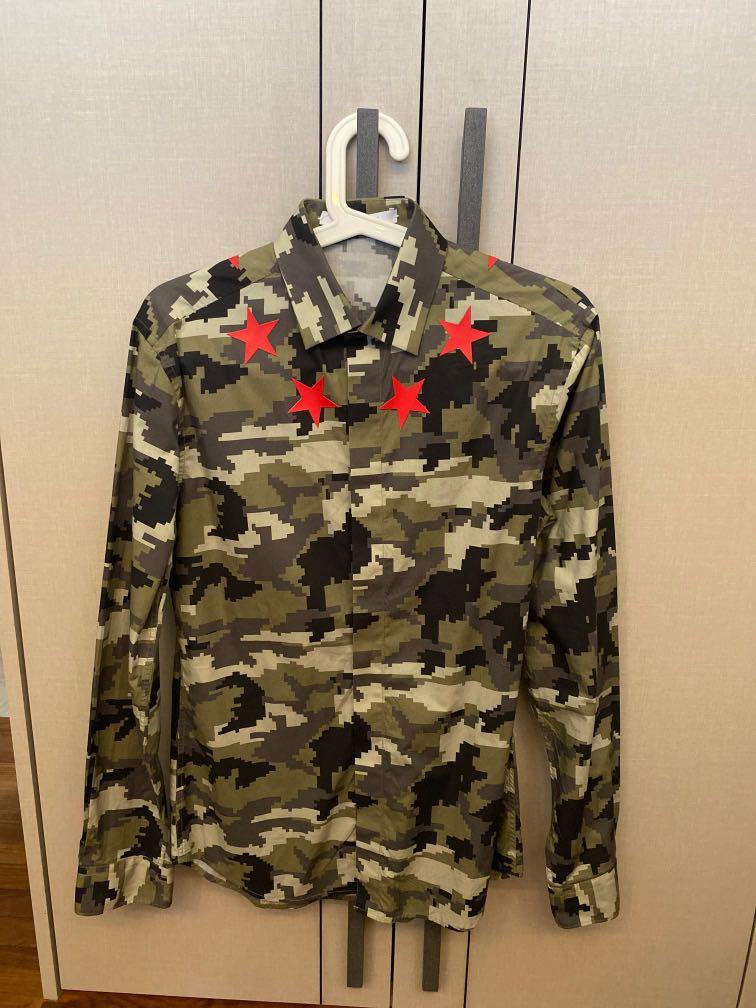 Givenchy deals camo shirt
