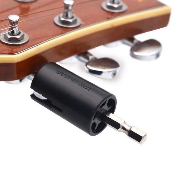 Guitar String Winder adapter for electric drill, can be used on gibson,fender,ibanez and prs,suhr electric guitars, Hobbies & Toys, Music &  Media, Music Accessories on Carousell