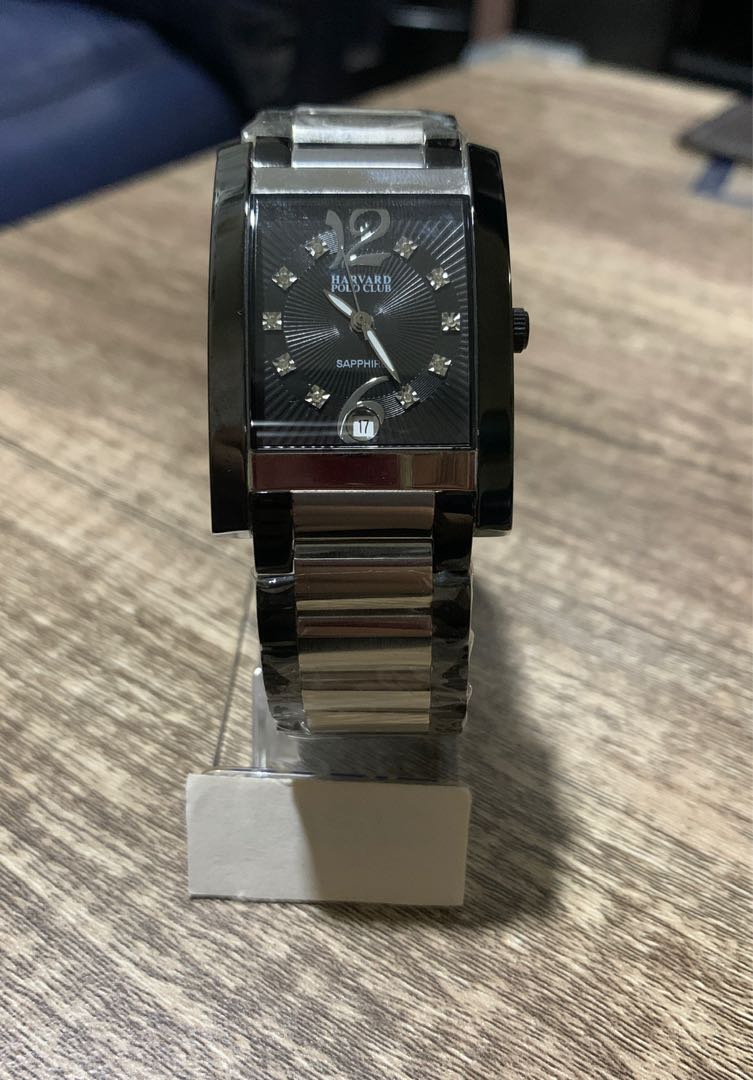 Harvard Polo Club Watch Sapphire Glass New Condition