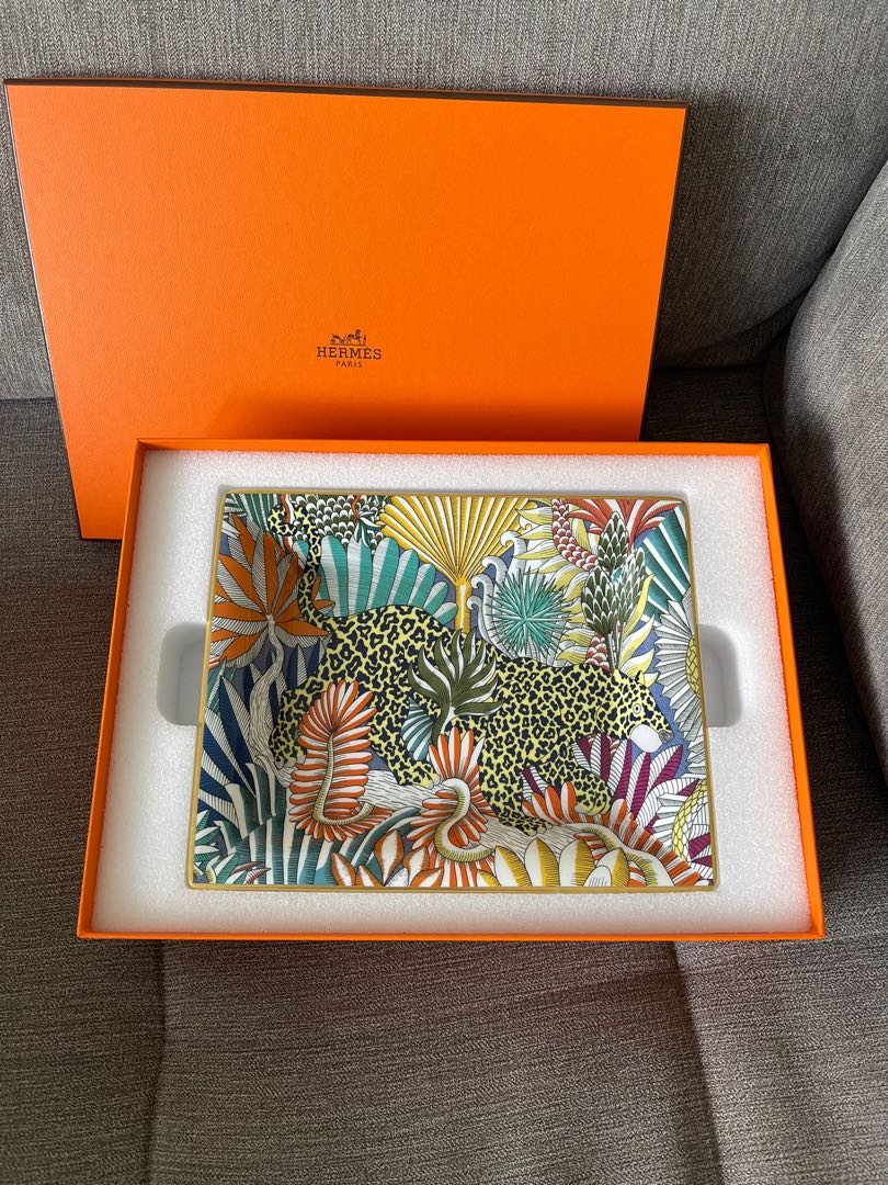 Hermes Animaux Camoufles Change Tray, Luxury, Accessories on Carousell