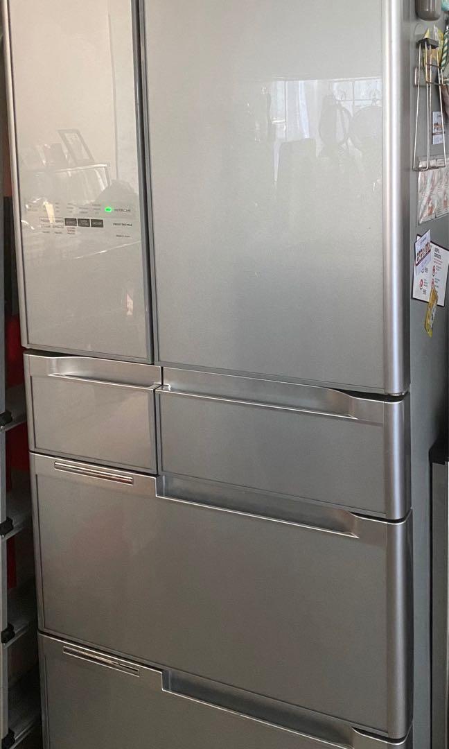 Hitachi 6-door refrigerator R-A6200S, TV & Home Appliances