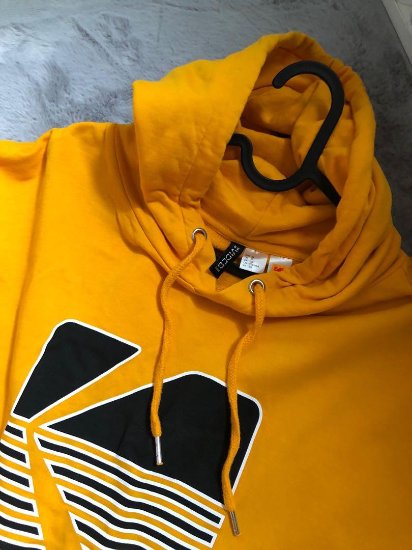 H M Kodak Yellow Hoodie