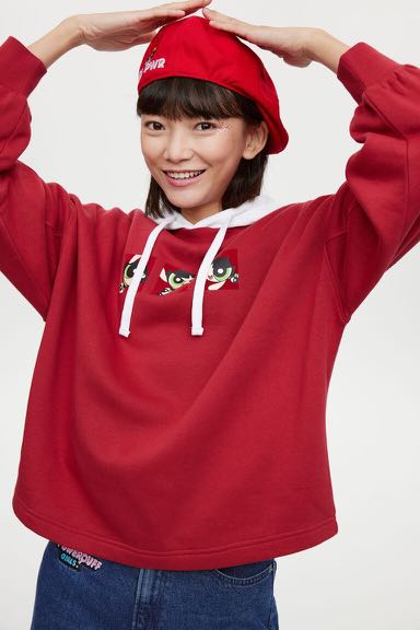 H&m powerpuff 2025 hoodie