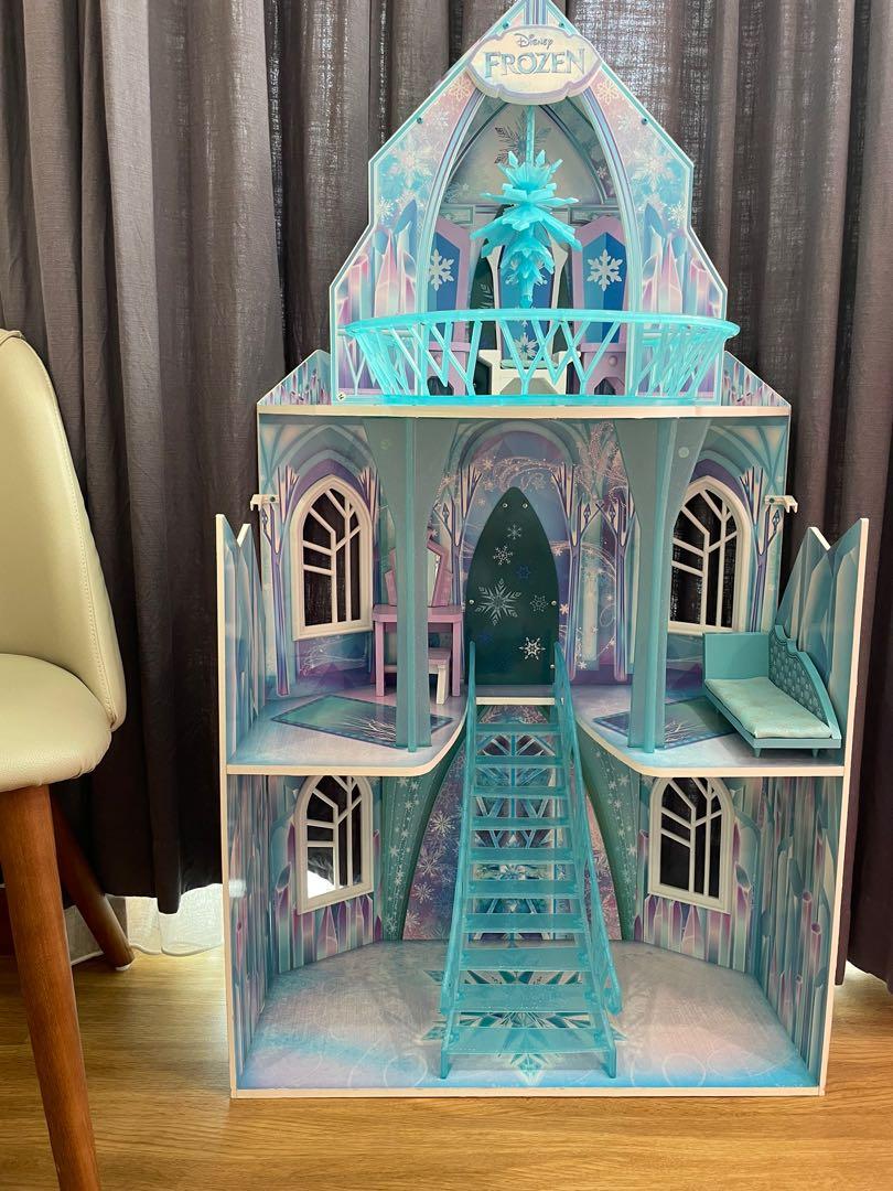 Frozen wooden dollhouse clearance