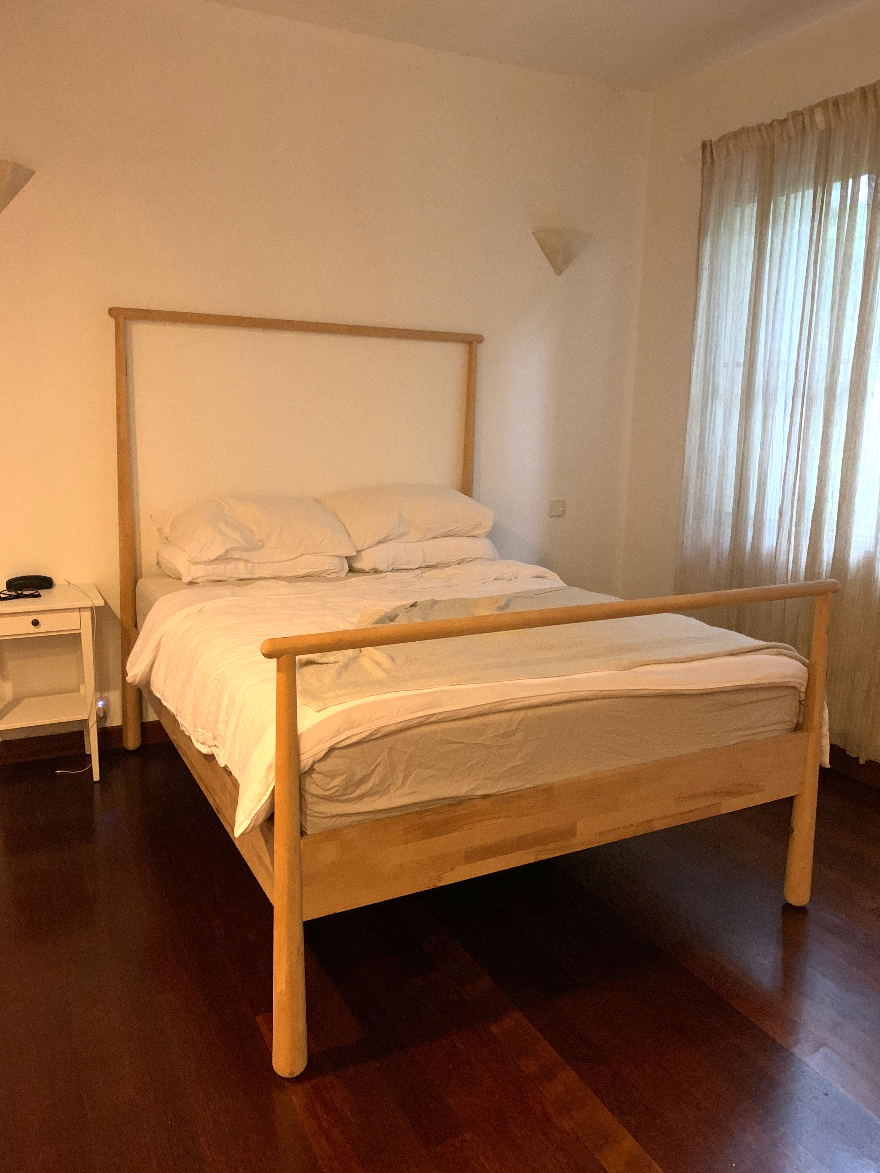 IKEA GJORA Bedframe (Queen size), Furniture & Home Living, Furniture, Bed Frames & Mattresses on