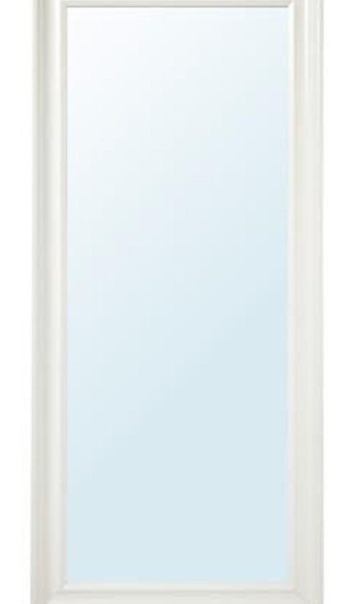 Ikea Hemnes full length mirror white frame, Furniture & Home Living