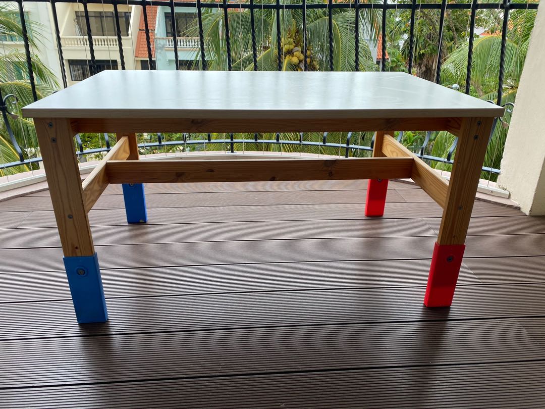 IKEA Kids Large Wooden Table, Babies & Kids, Baby Nursery & Kids ...