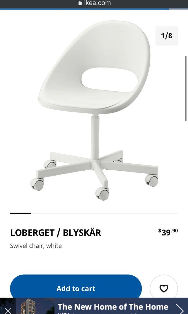 IKEA LOBERGET BLYSKAR chair