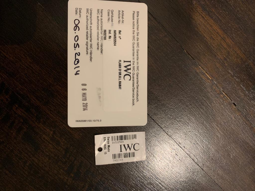 Rabat iwc hotsell