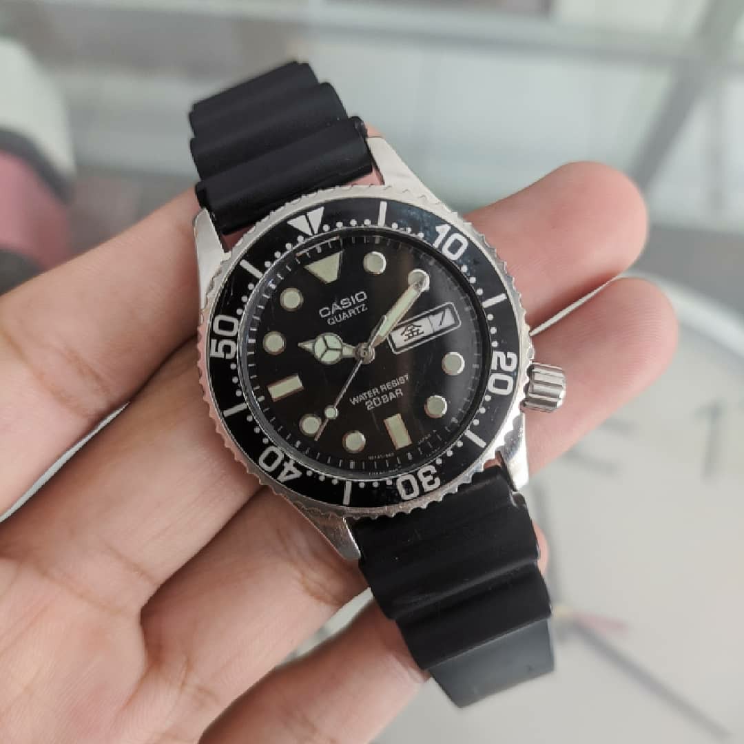 casio diver vintage