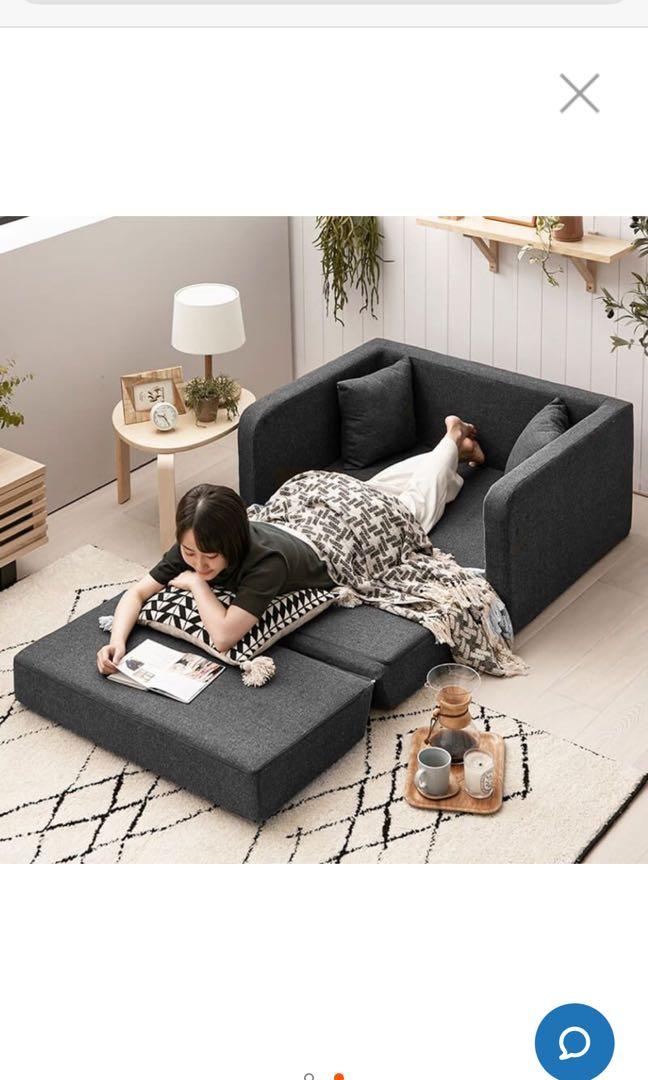 Japanese sofa bed, Furniture & Home Living, Furniture, Sofas on Carousell