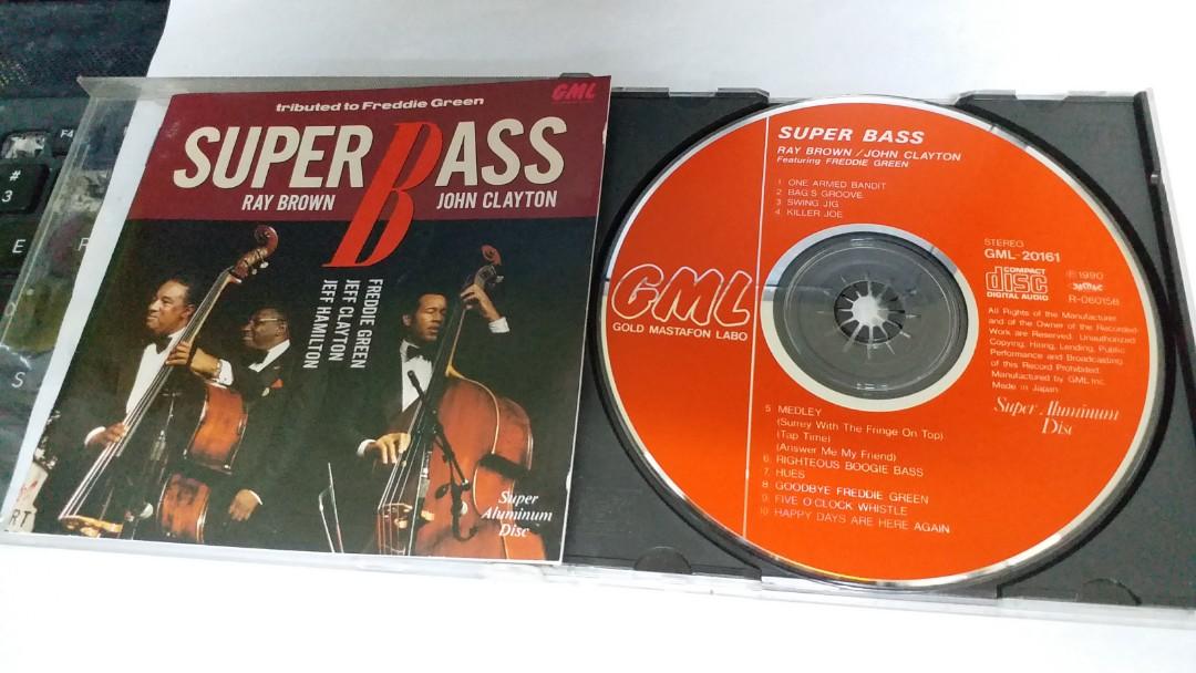 JAZZ名盤RAY BROWN / JOHN CLAYTON FEAT. FREDDIE GREEN SUPER BASS