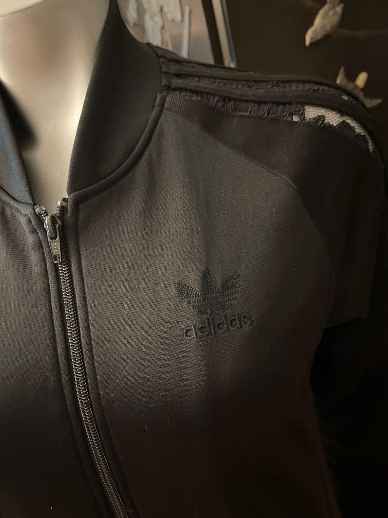 Lace discount adidas jacket