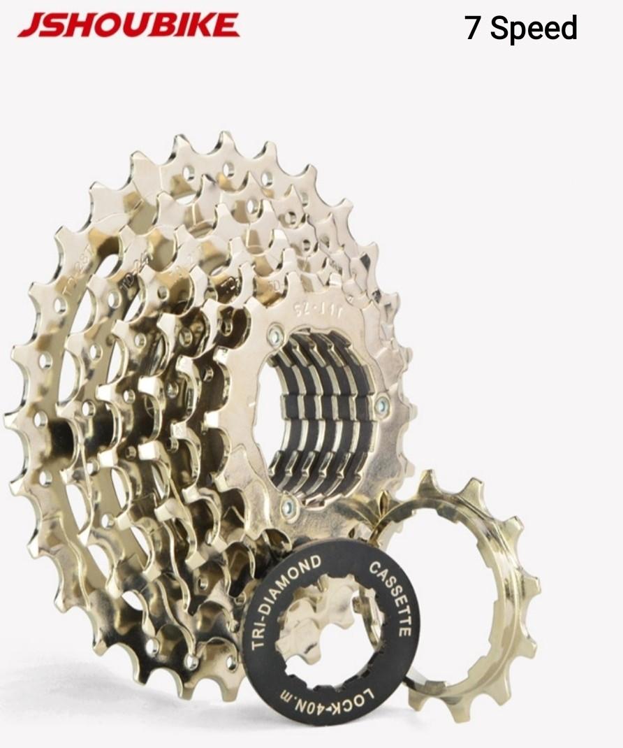 7 speed gear cassette