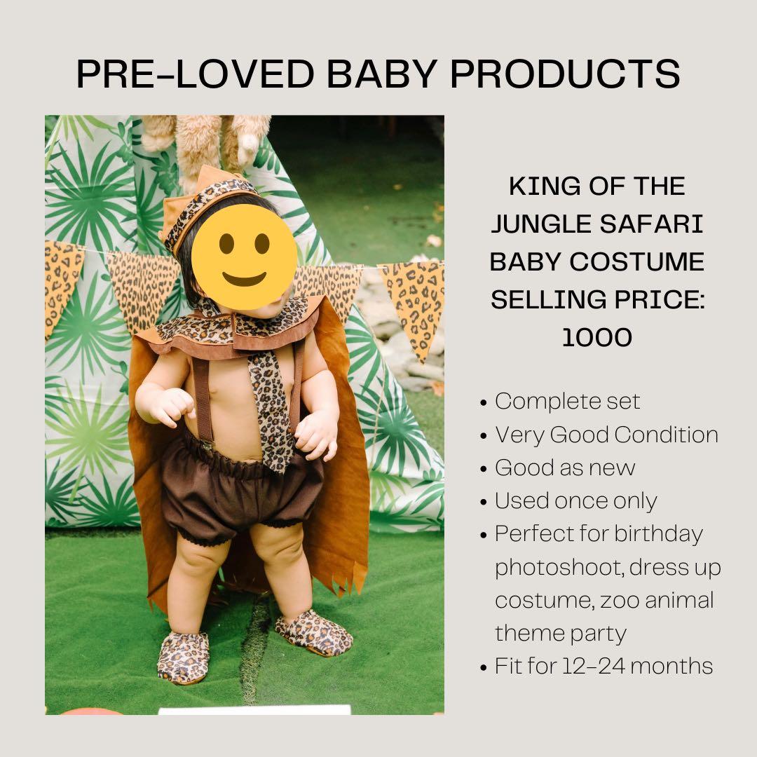KING OF THE JUNGLE SAFARI COSTUME FOR BABY, Babies & Kids, Babies
