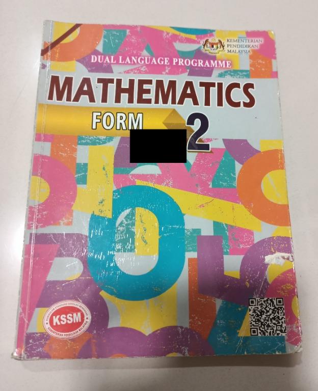 Kssm Mathematics Form 2 Textbook Books Stationery Books On Carousell
