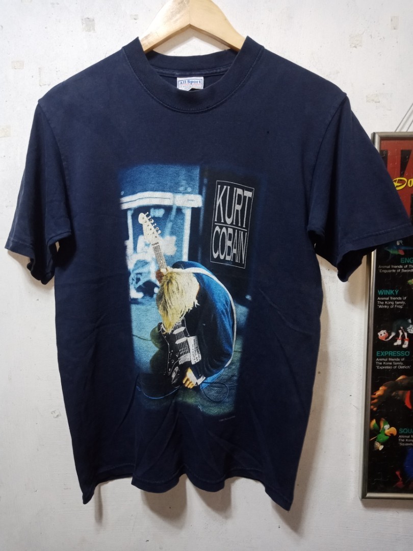 KURT cobain End of music 2000, Men's Fashion, Tops & Sets, Tshirts ...