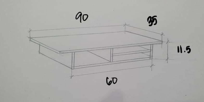 Laptop/Monitor Riser. (Category: Monitor Screens) located in Quezon City. Submitted by vbcsells (Listing ID 1089130925, Image 3). Description: Laptop or monitor riser patterned after Grovemade. Used for 1.5 months. Bought for 2,500 but selling for 1,700. I have two pcs .