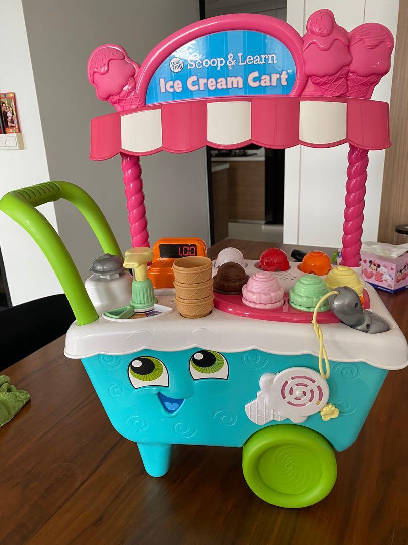 Leapfrog ice cream cart, Babies & Kids, Infant Playtime on Carousell