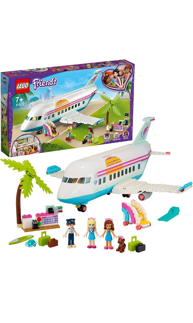LEGO FRIENDS 41429 Heartlake City Airplane Building Kit, Hobbies & Toys ...