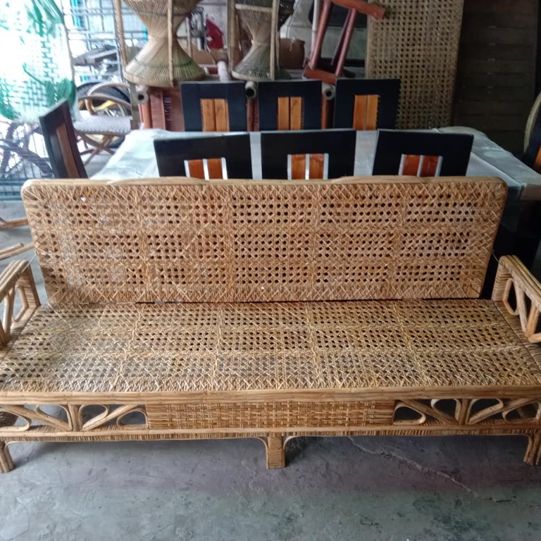Rattan sofa beds for sale outlet