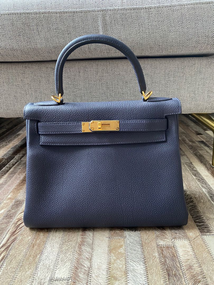 Hermes blue hotsell nuit kelly