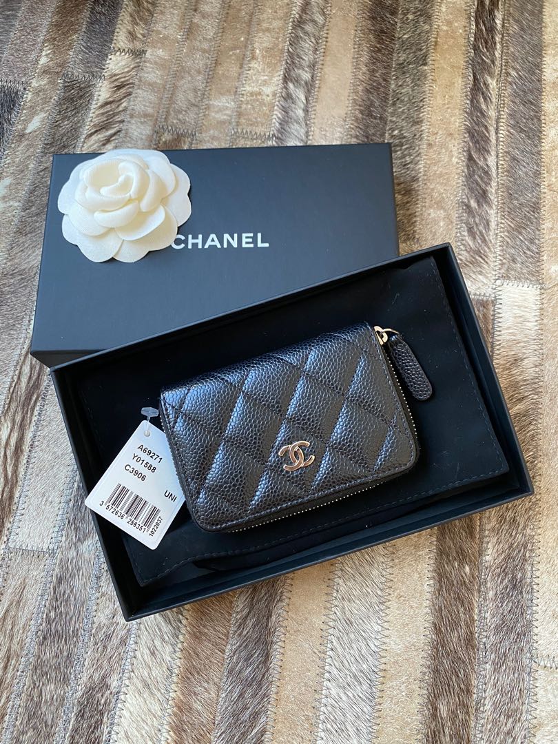 LNIB #23 Chanel Mini Wallet/ Coin purse, Luxury, Bags & Wallets on Carousell