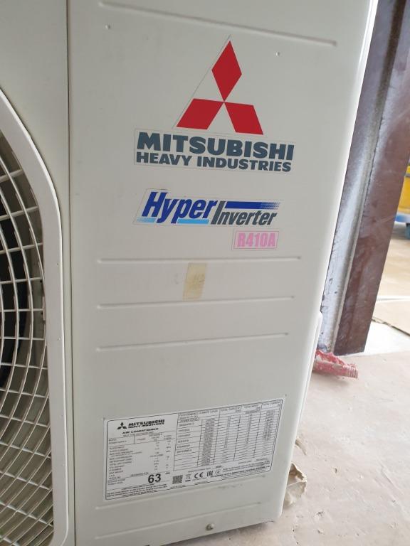 Mitsubishi Heavy Industries Aircon 18K BTU SRK50ZSXW + SRC50ZSXS, TV & Home Appliances, Air