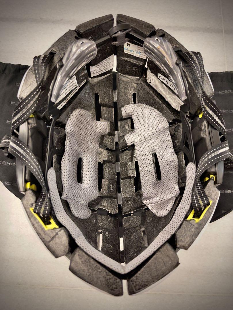 Morpher Foldable Bicycle Helmet White, Sports Equipment, Bicycles